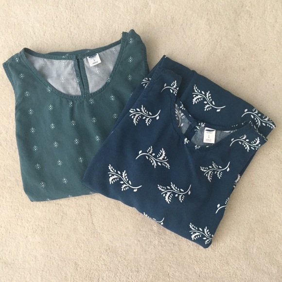 Lot of 2 Old Navy Empire Scoop Neck Dresses, L - Picture 11 of 11